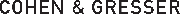 Cohen & Gresser LLP Logo